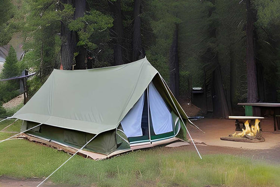 Canvas A-Frame Tent - The Scout About™