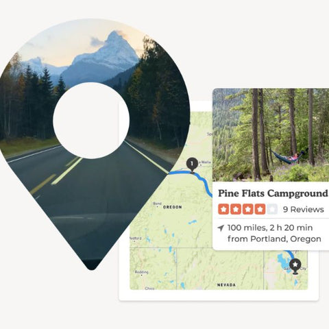 campground map reviews